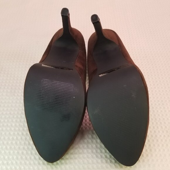 Qupid Women's Brown Platform Pumps Size 6 - Picture 8 of 12